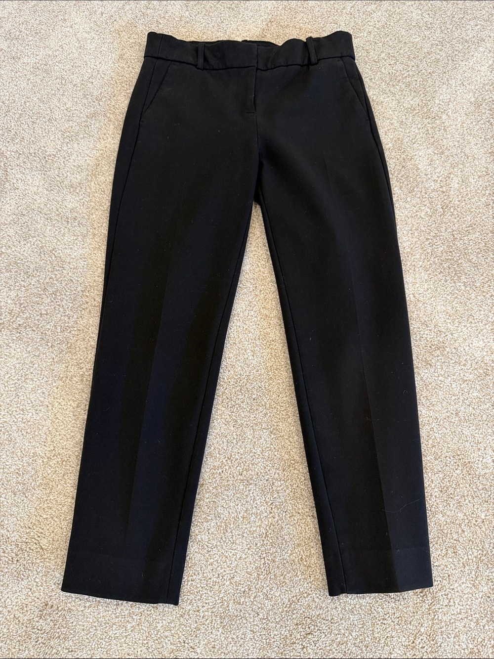 J. Crew Black Cameron slim cropped pant in four-season stretch - Picture 2 of 6